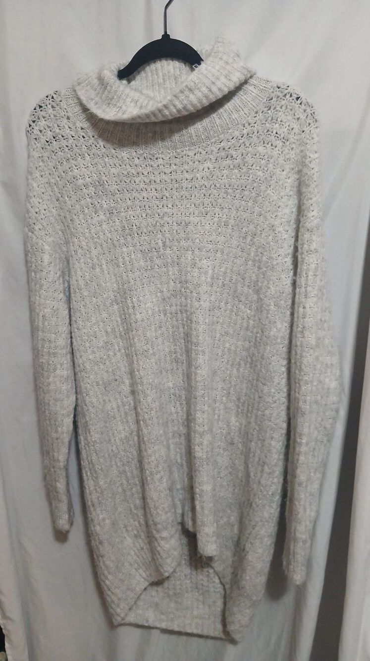 Alpine Woman Sweater Off White Xl Oversized